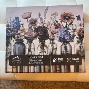 Books and Blossoms Jigsaw Puzzle - 1000 Pieces